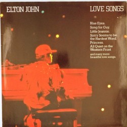 Пластинка Elton John Love Songs